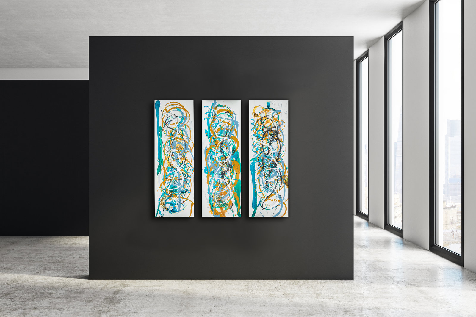 Meeresbrise, 120cm x 40cm