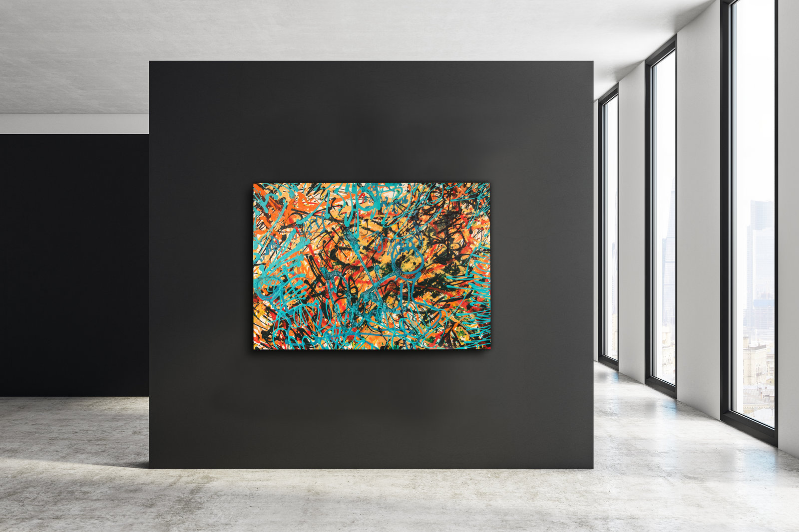 Bunte seele, 145cm x 102cm
